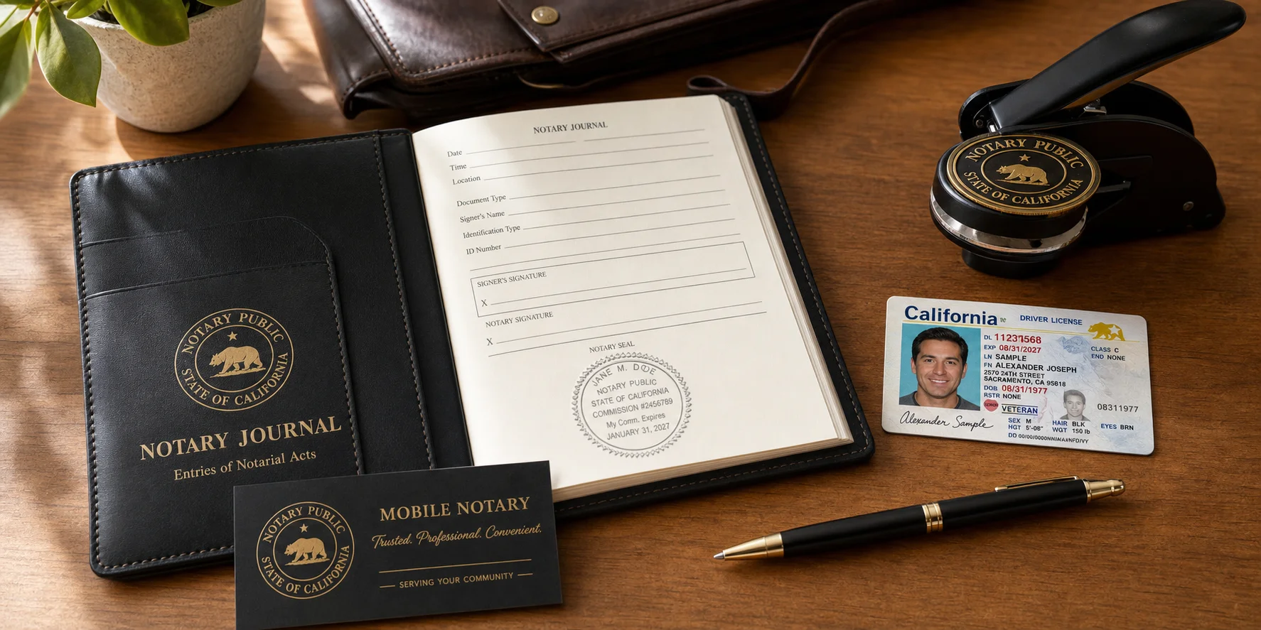 Mobile notary in Beverly Hills homes, condos, and offices