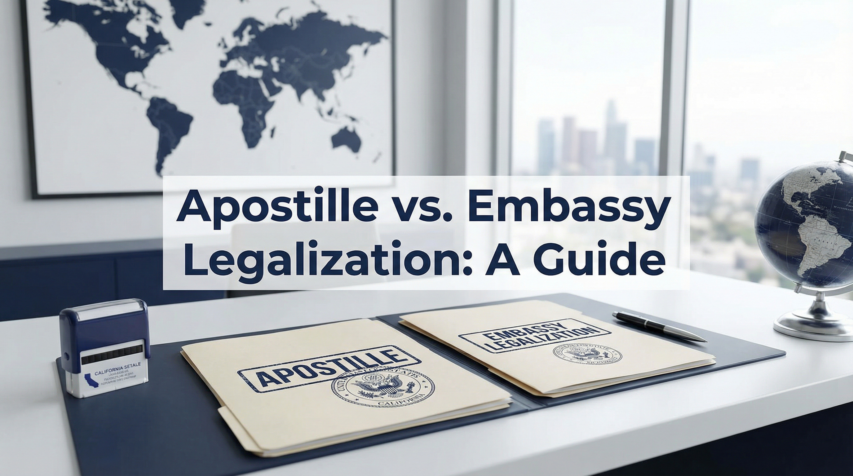 Do I Need an Apostille or Embassy Legalization? How to Tell