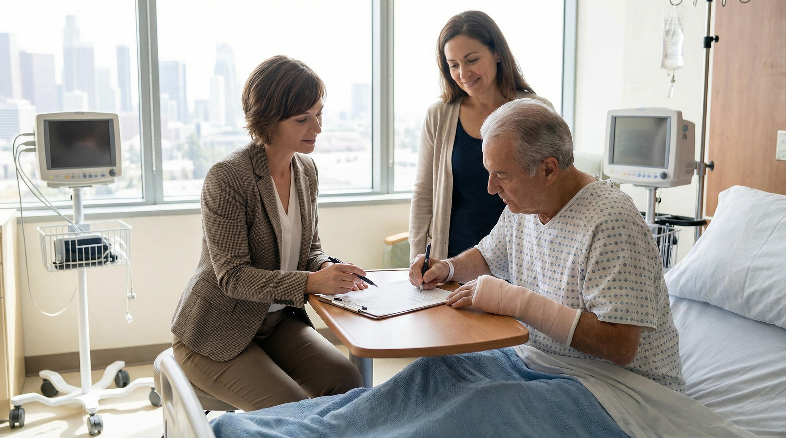 Mobile Notary for Hospitals and Care Facilities in Los Angeles: What Families Need to Know