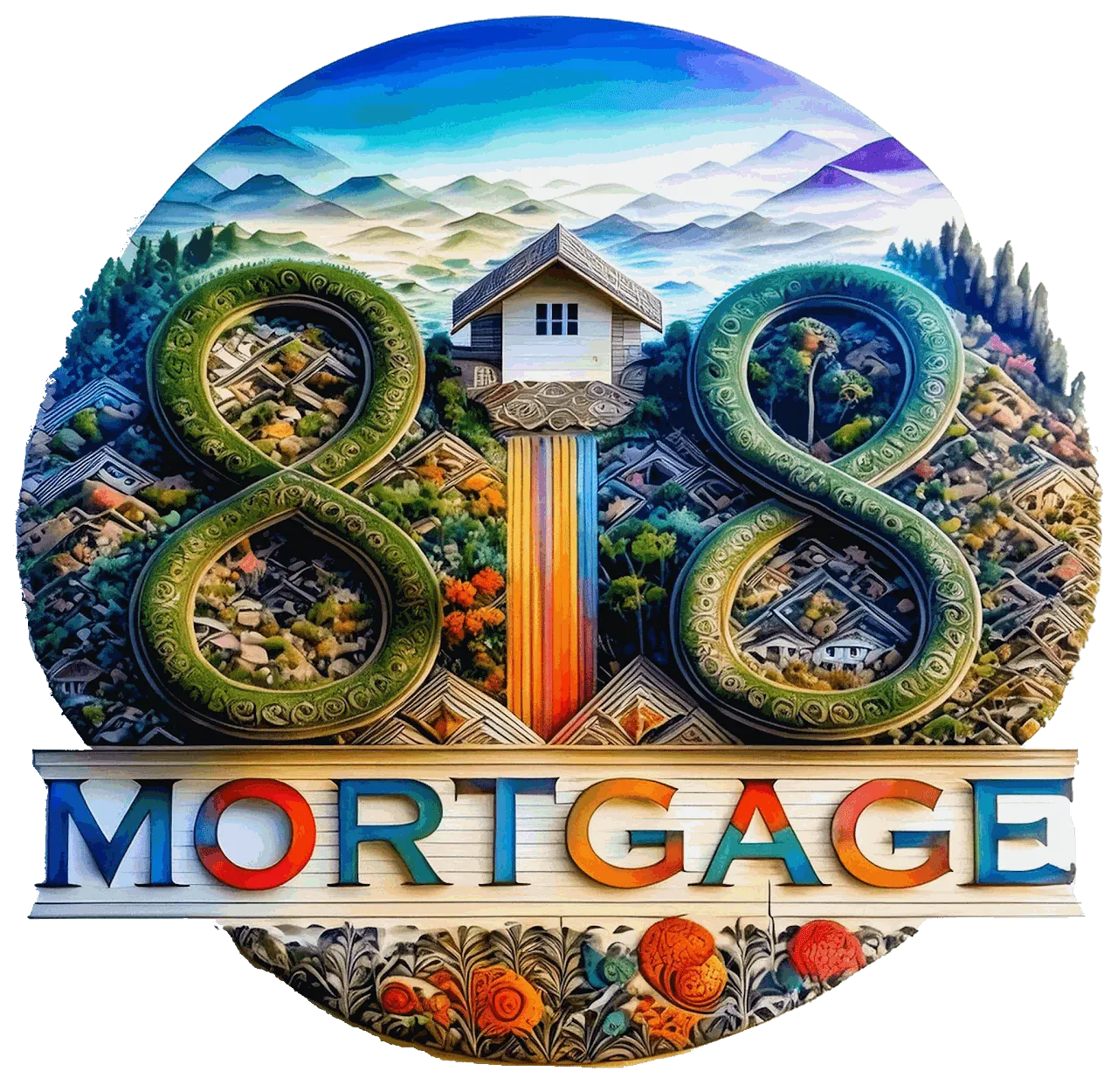 818 Mortgage logo